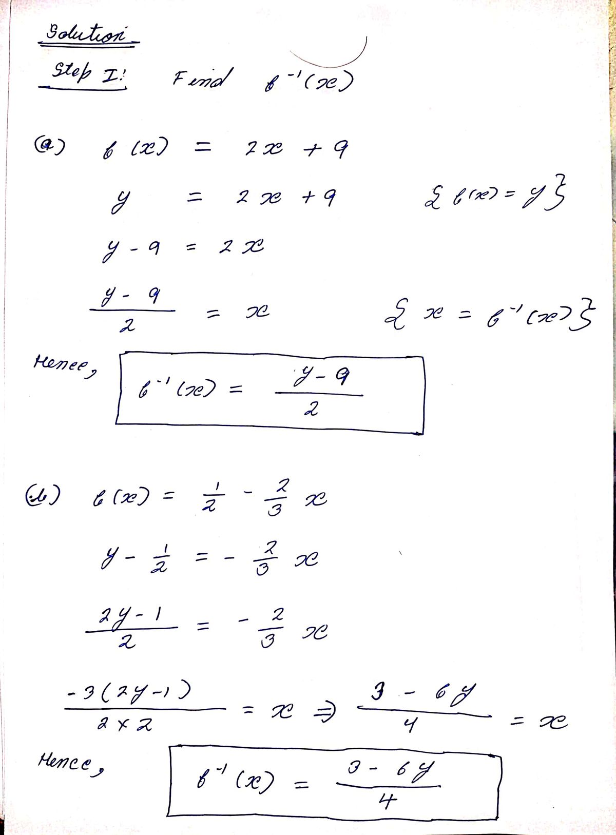 Algebra homework question answer, step 1, image 1